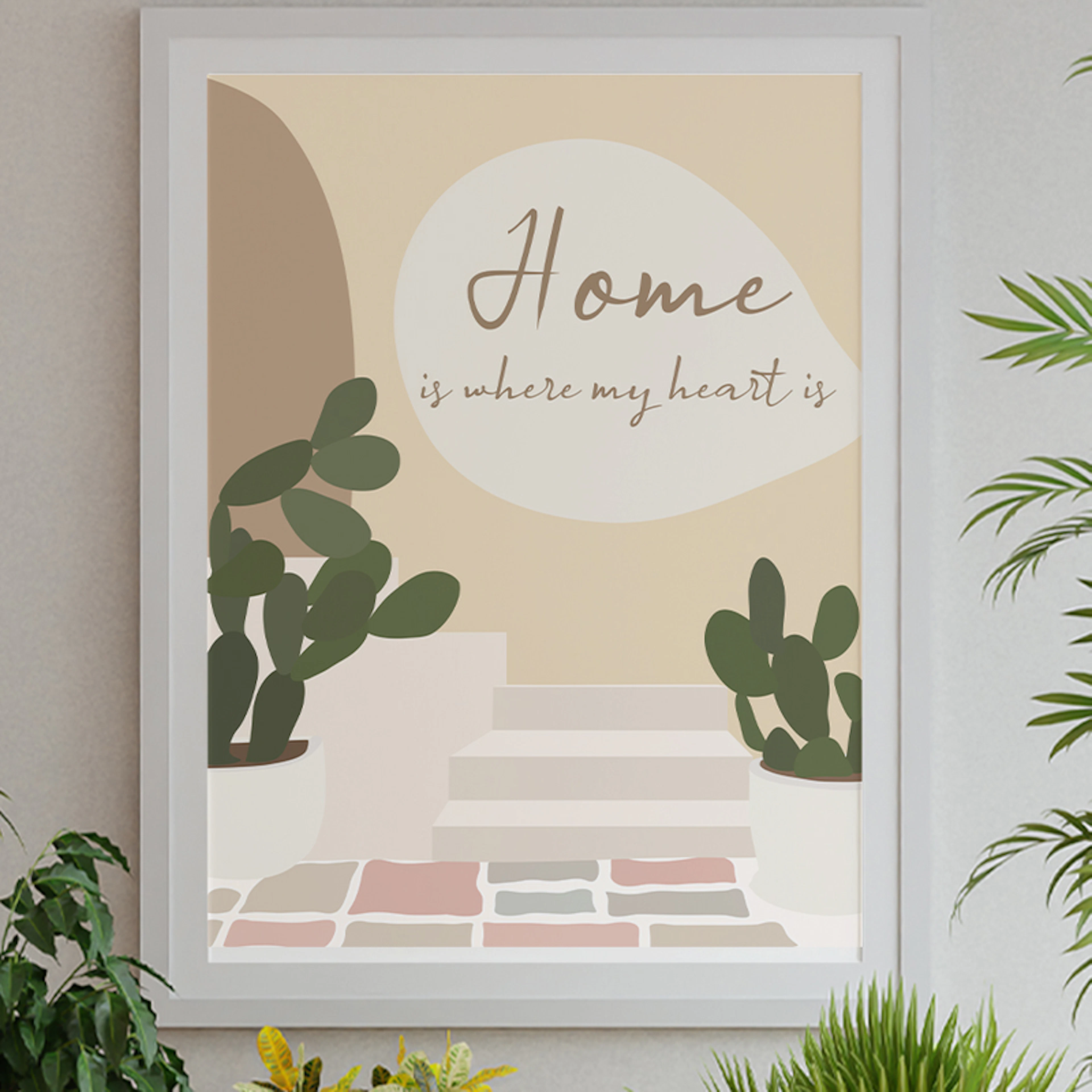 Home Is Where My Heart Is | Digital Art