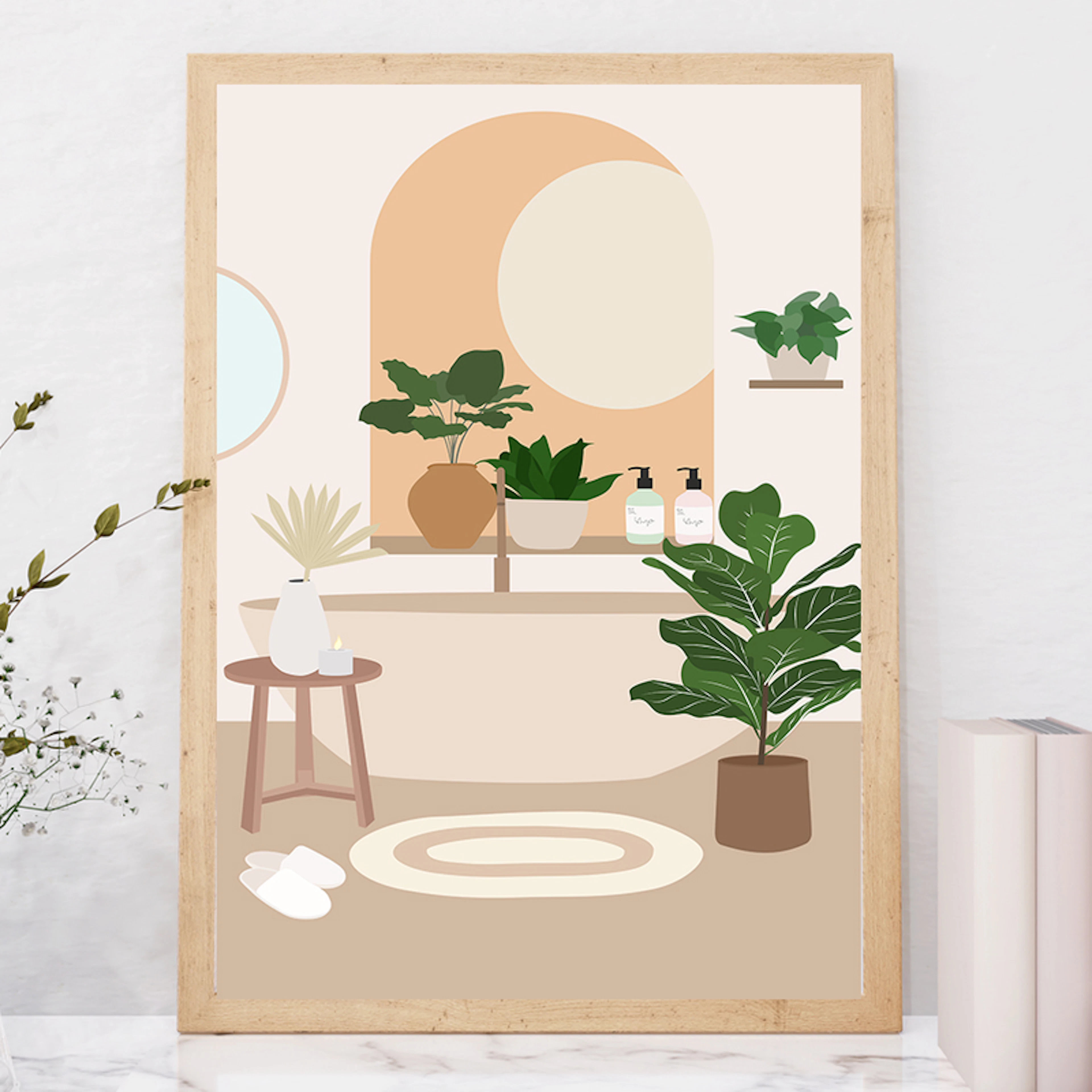 Evening in the Tub Printable Art
