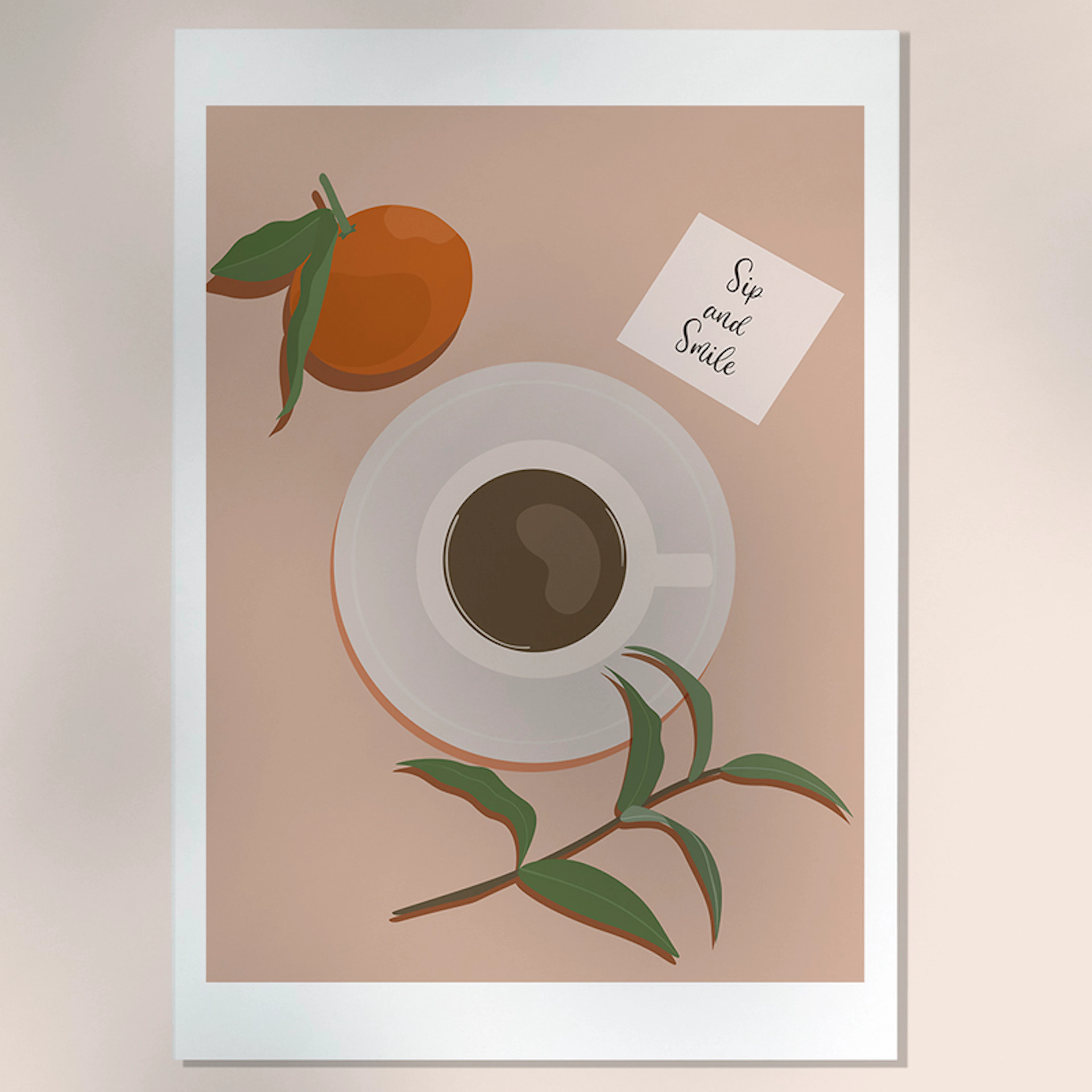  Sip and Smile Cup of Tea Printable Art